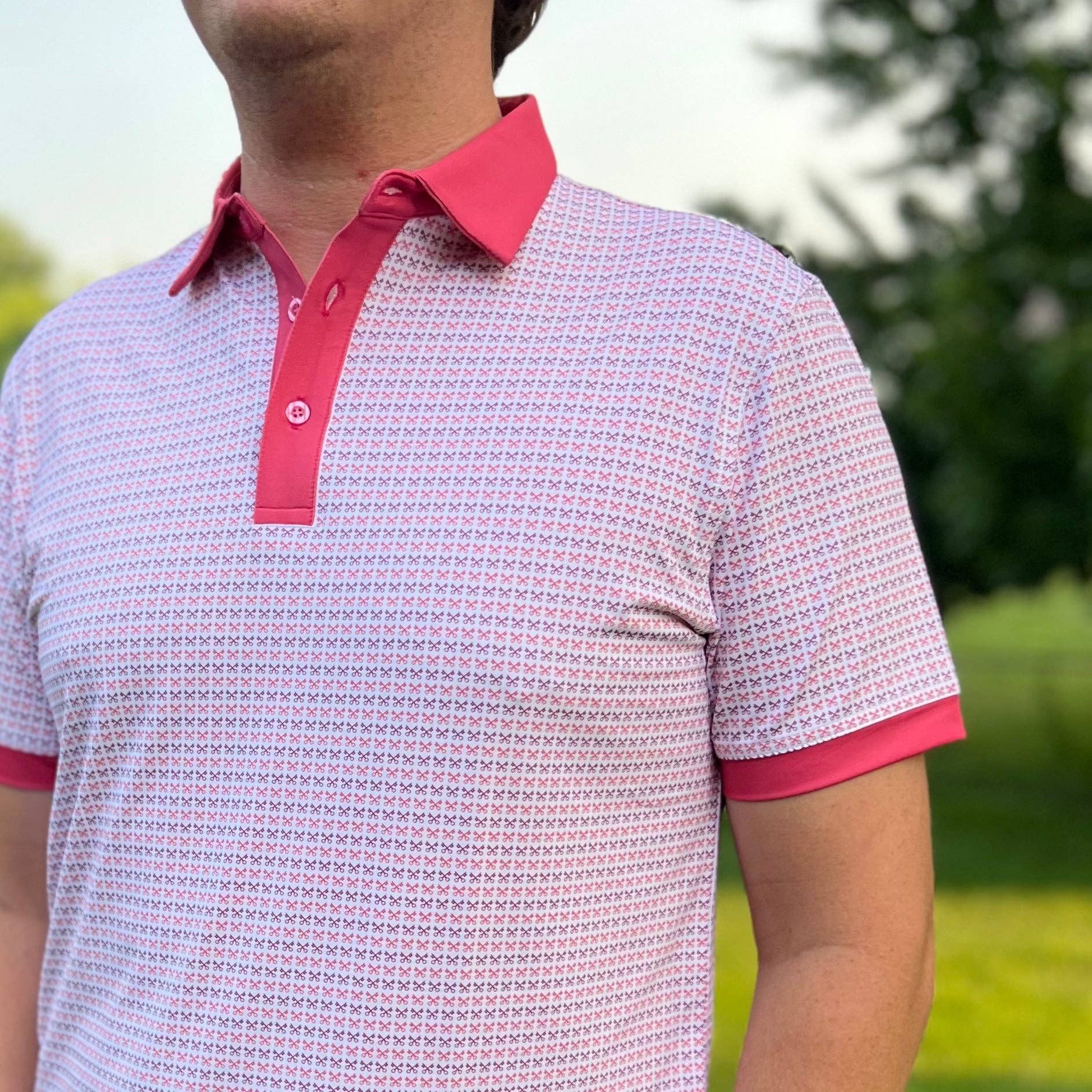 Sock Religious - Wholesale Polo - Men's - Keys to the Kingdom Catholic Men's Performance Polo3