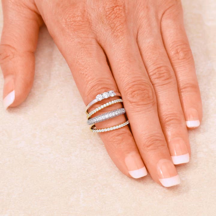 Ideaure Jewelry - Wholesale Multi-Stone Ring - Giselle Stack Ring3