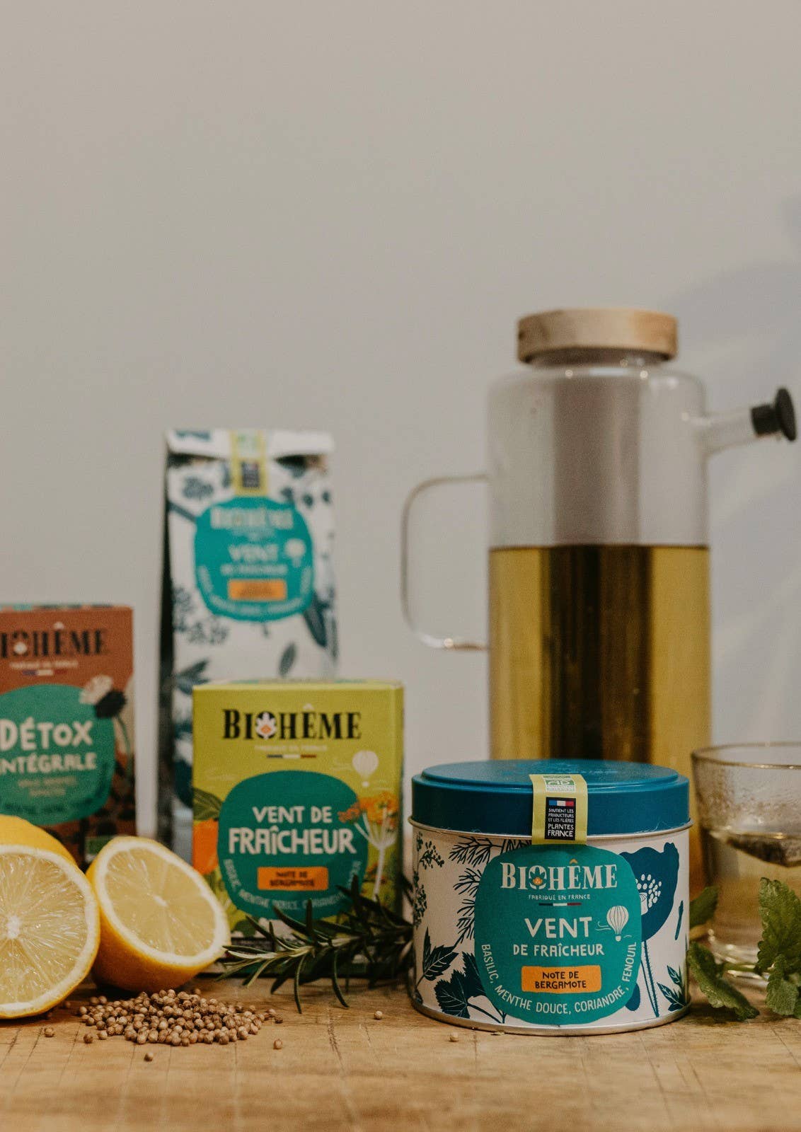 Biohême - Wholesale Health/Detox Tea - Fresh Breeze Infusion - 20 Tea Bags2