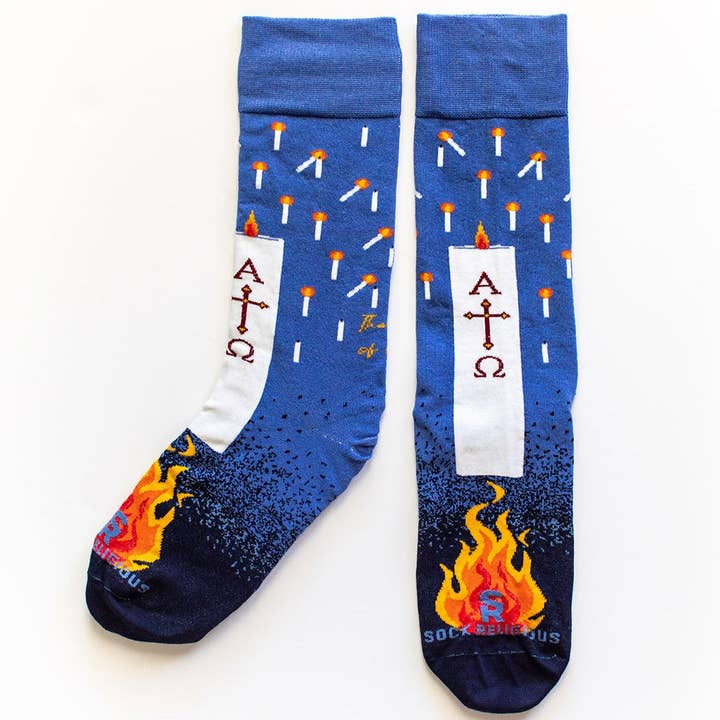 Sock Religious - Wholesale Socks - Unisex - Easter Vigil Adult Socks