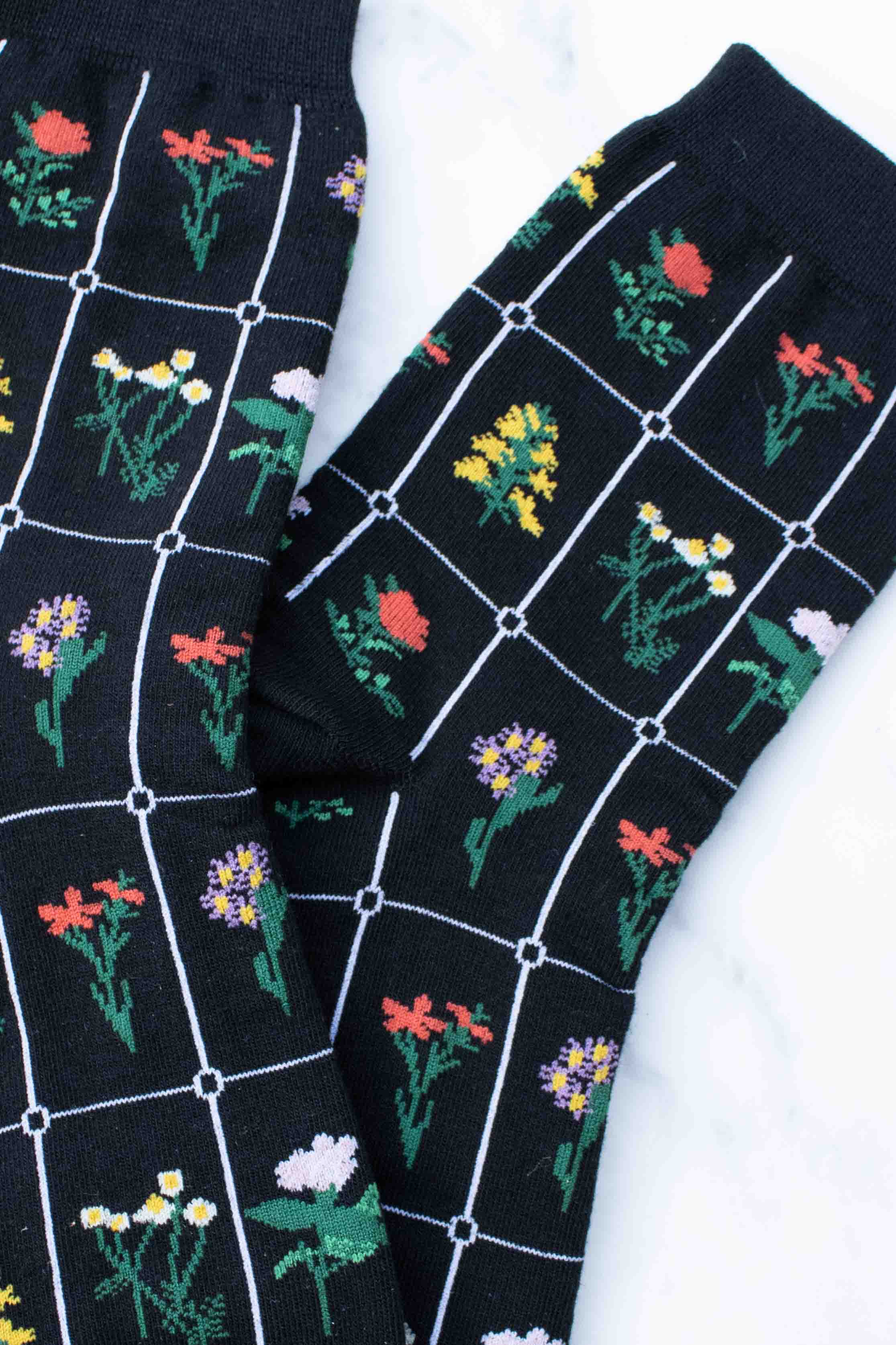 Tiepology - Vendita all'ingrosso Calzini - Donna - Calzini casual da giardino botanico1