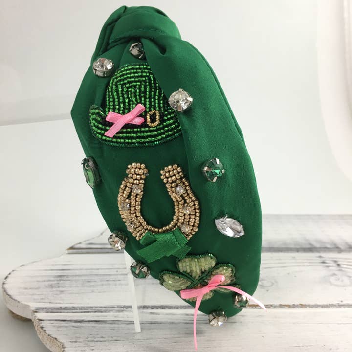 Serre-tête sur le thème de la Saint-Patrick pour la vente par SongLily