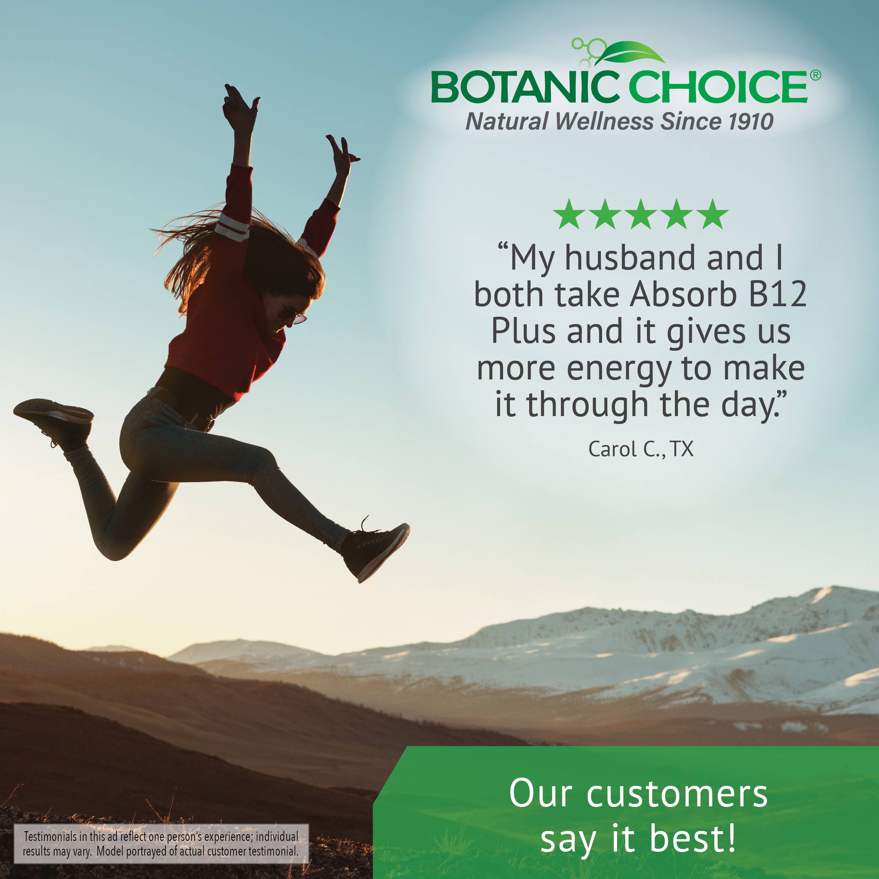Botanic Choice - Wholesale Oral Supplement/Vitamin - Botanic Choice AbsorB-12 Plus™ - 30 Chewable Tablets5