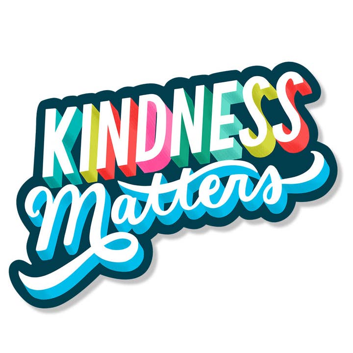 Barone and Co. - Wholesale Sticker - Kindness Matters Die-cut Sticker