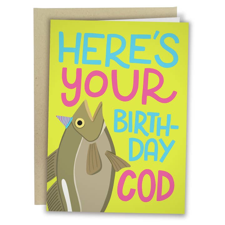 Sleazy Greetings - Wholesale Birthday Card - Here's Your Birthday Cod