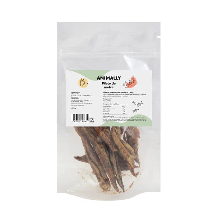 Filete de atĆŗn de fragata 60 gramos for wholesale by ANIMALLY - Taking care of your pet's health -