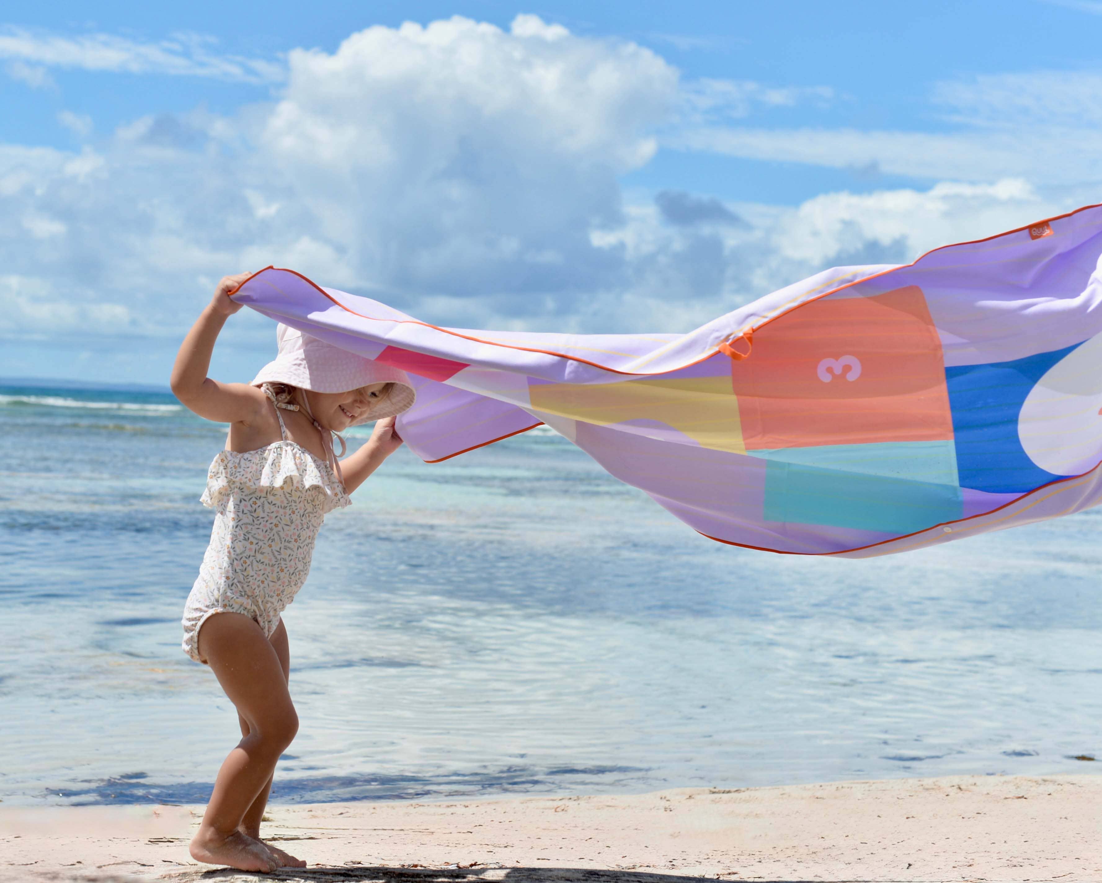 Quut Toys - Wholesale Beach/Pool Toy - Kids & Baby - Quut Play Towels-Size M, Interactive Design, Game & Patterns5