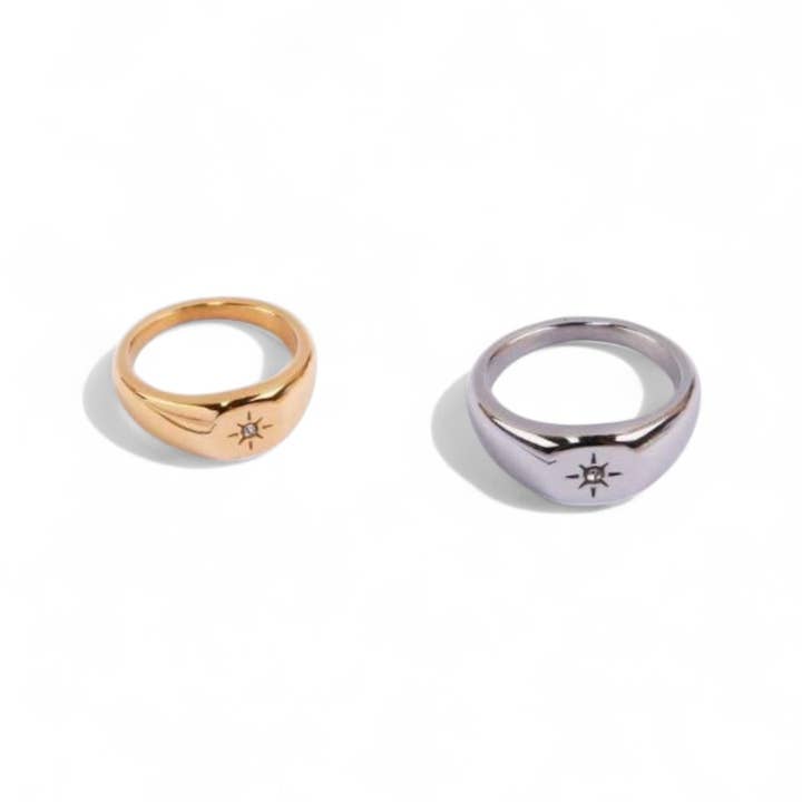 Jenny Be Free - Wholesale Band/Stacked Ring - Ring: North Star
