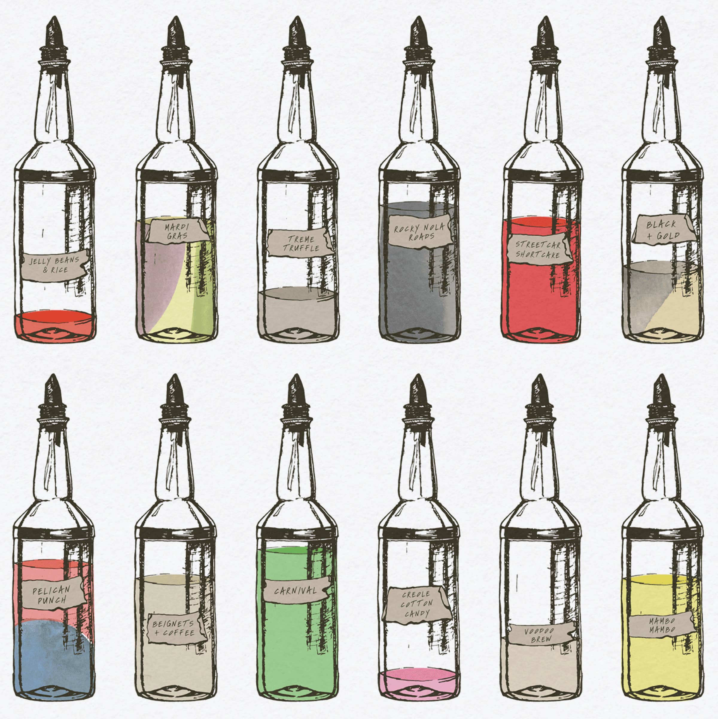 Statement Goods - Vente Affiche d'art - Sno-ball 18 N'awlins Saveurs3