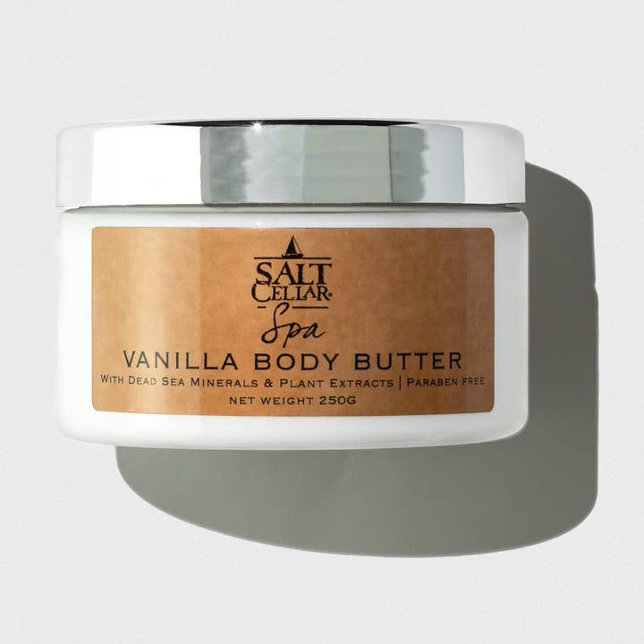 Vanilla Body Butter for wholesale by Salt Cellar Spa