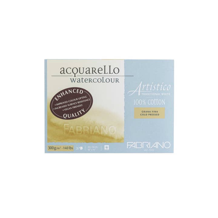Chartpak, Inc. - Wholesale Sketchbook/Sketchpad - Fabriano Artistico Traditional White Watercolor Block32
