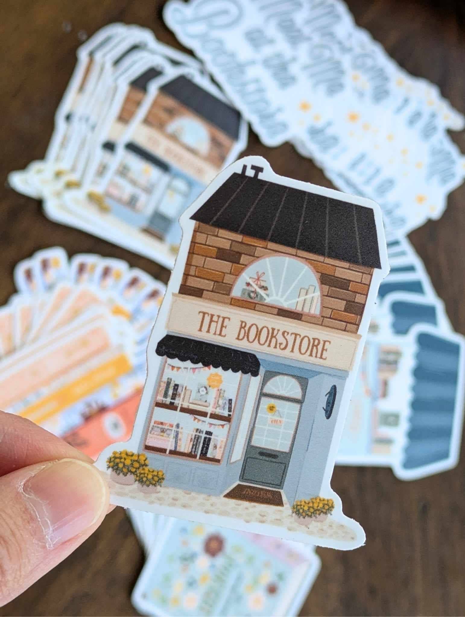 Elegance Create - Wholesale Sticker - The Bookstore Sticker4