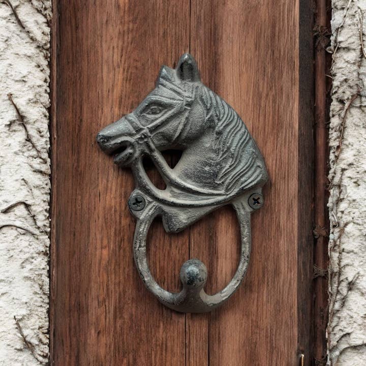 Wilco Home - Wholesale Wall hook - Cast Iron Horsehead Hat, Coat, Robe, Towel Wall Hook5