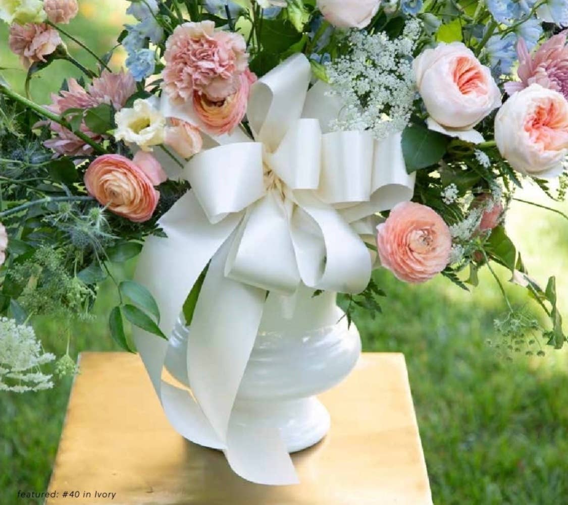 Thompson Wholesale - Wholesale Ribbon - Gift Wrapping - 2.5" Unwired Polished Satin 50 Yard Ribbon -- 6 Pack3