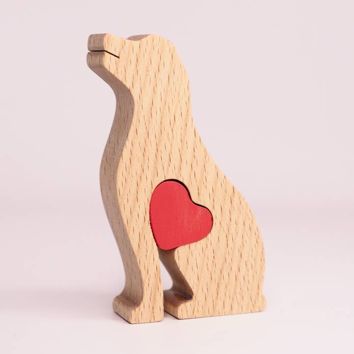 Wood Metamorphosis - Wholesale Decorative Figurine - Labrador - Bohemian wooden dog figurine keepsake3