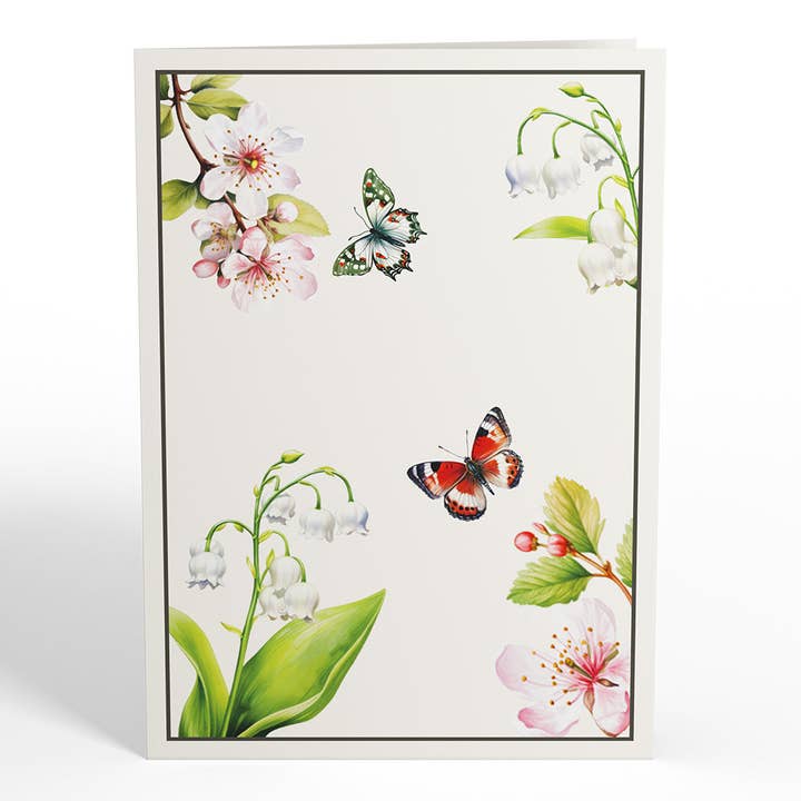 Lovepop Cards - Wholesale Birthday Card - Born to Bloom: May Birth Month Flowers Pop-Up Card 5x7"5