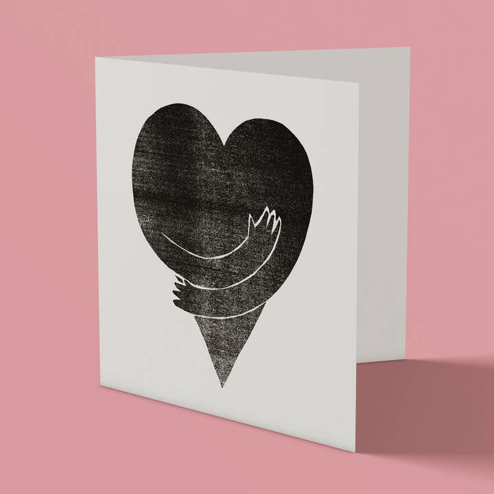 Love Greetings Card for wholesale by Famous When Dead
