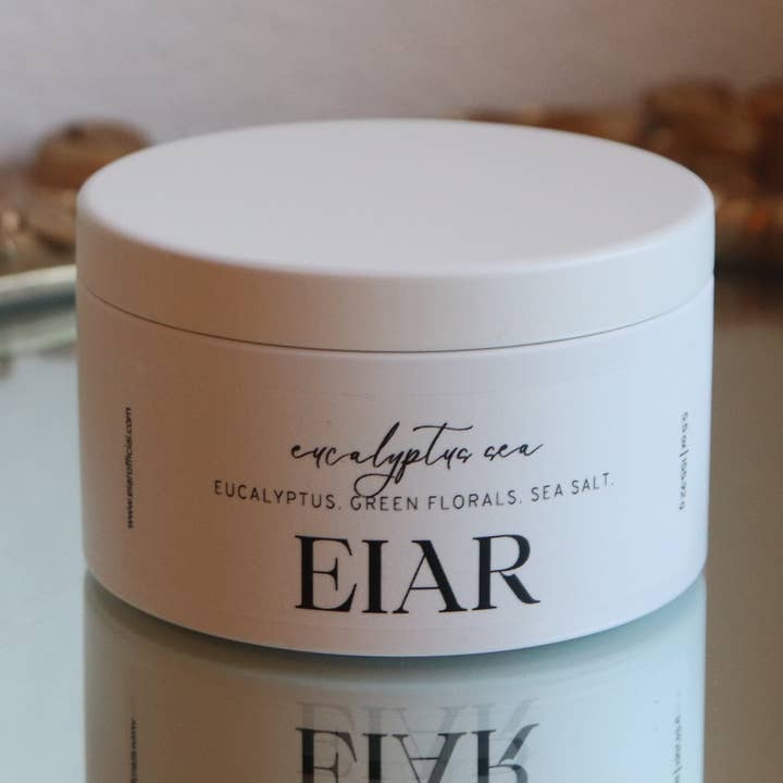 EIAR STUDIO - Wholesale Jar/Filled Candle - EUCALYPTUS SEA0