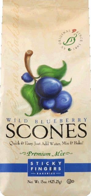Hudson Meat Company - Wholesale Bread Mix - SCONE MIX WILD BLUEBERRY    -    STICKY FINGERS0