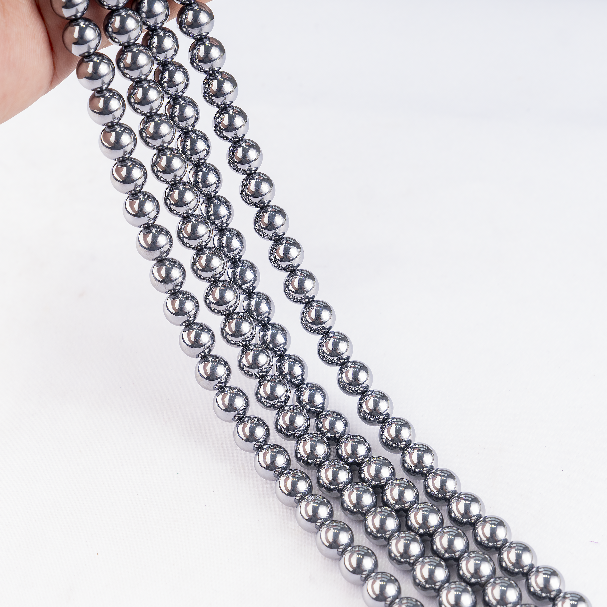 Soothing Crystals Beads - Wholesale Beads - Crystal Jewelry Beads | Hematite | Healing Gemstone Beads7