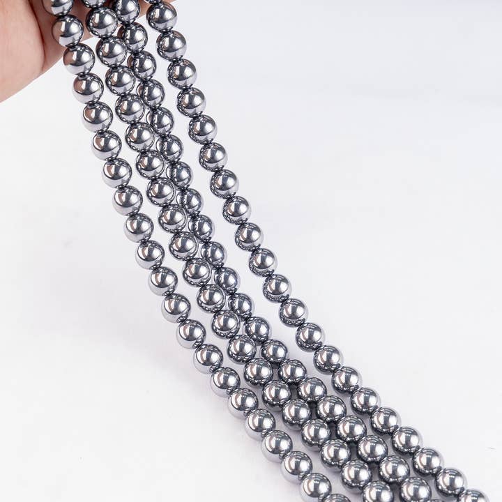 Soothing Crystals Beads - Wholesale Beads - Crystal Jewelry Beads | Hematite | Healing Gemstone Beads7