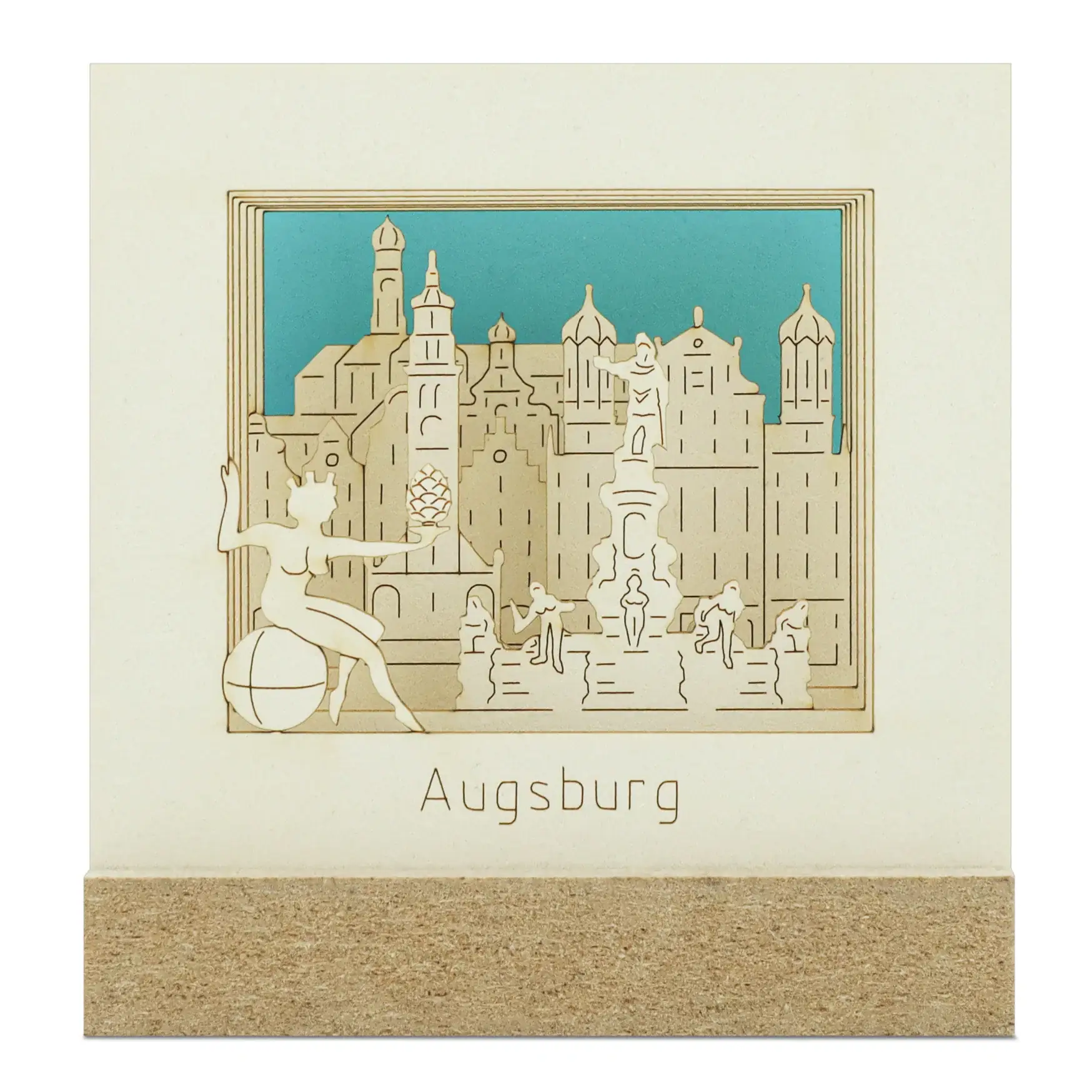 SILHOUBOX - Wholesale Decorative Tabletop Object - Augsburg-Silhoubox M — gift item1