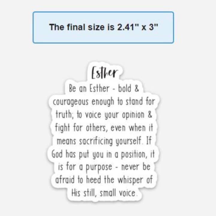 swaygirls - Wholesale Magnet - Esther magnet| Fridge magnets | Christian magnet4