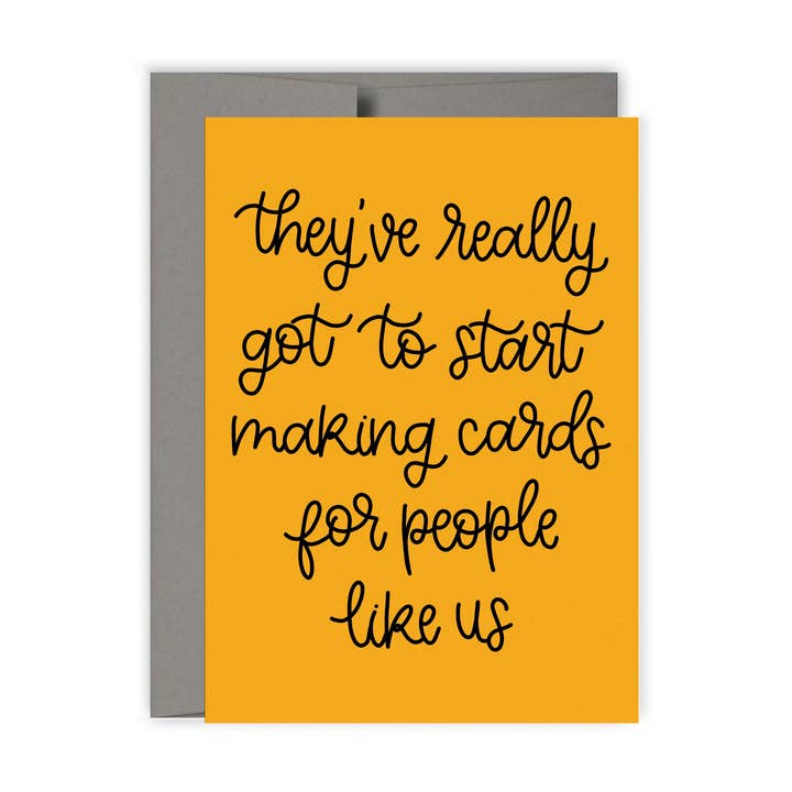 People Like Us Card for wholesale by Hue Complete Me