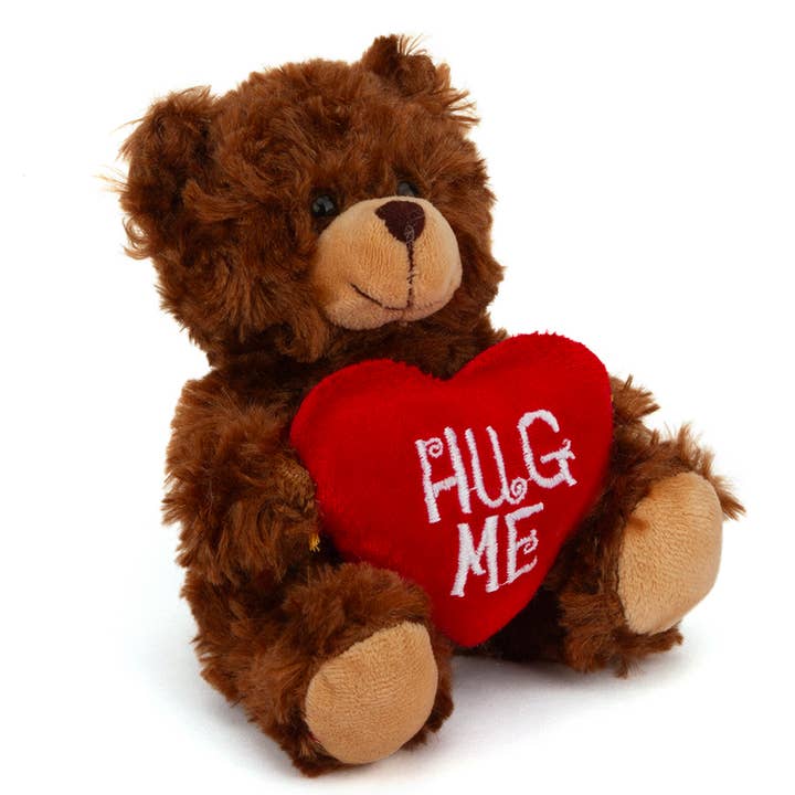 Plushland - Wholesale Stuffed/Plush Toy - Kids & Baby - 6″ & 9″ Valentine Teddy Bear | Bear Holding Hug Me Heart13