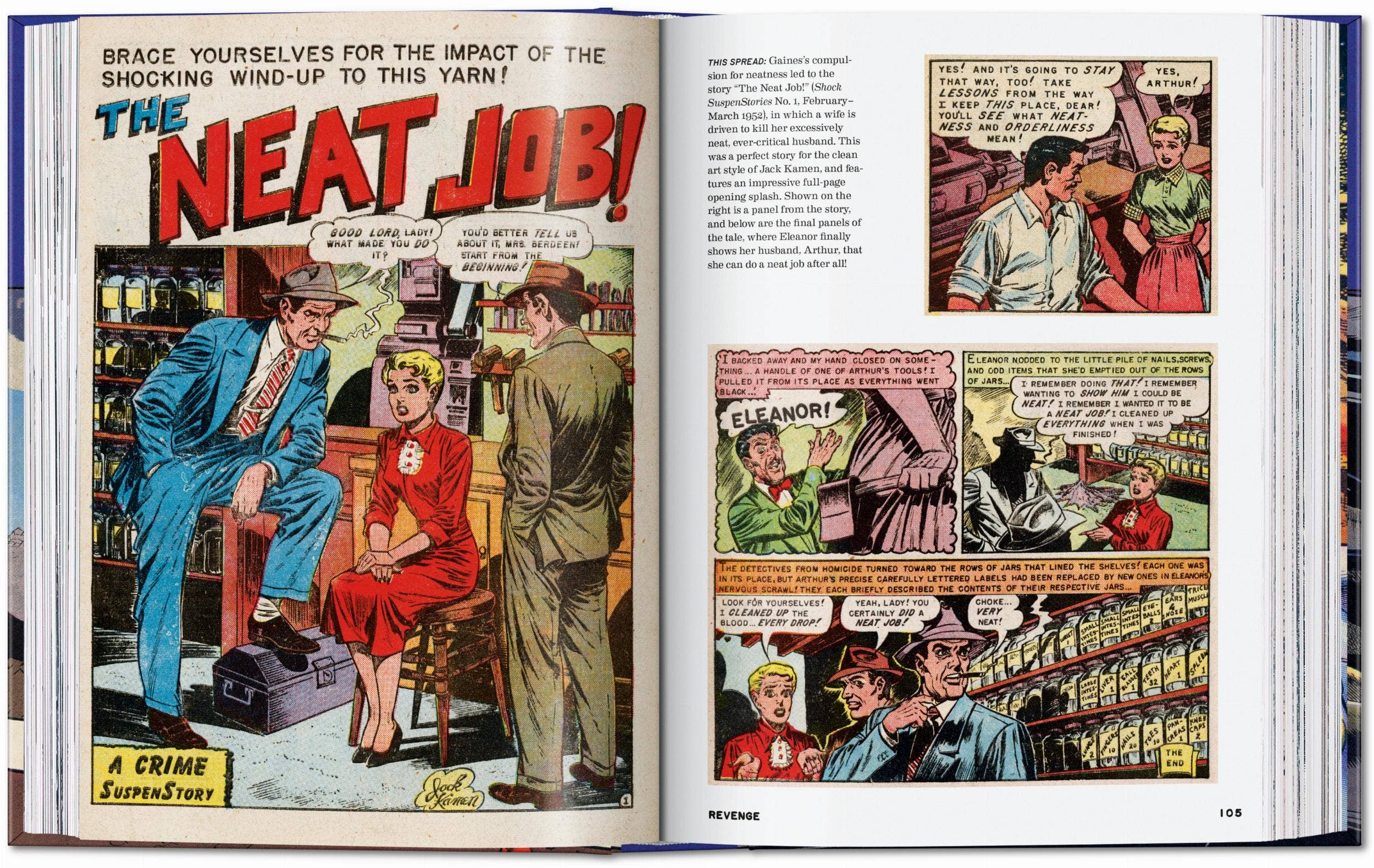 TASCHEN Europe - Wholesale Display Book - EC Comics. The New Trend 1950–54. 45th Ed. (English)9
