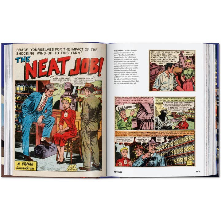 TASCHEN Europe - Wholesale Display Book - EC Comics. The New Trend 1950–54. 45th Ed. (English)9
