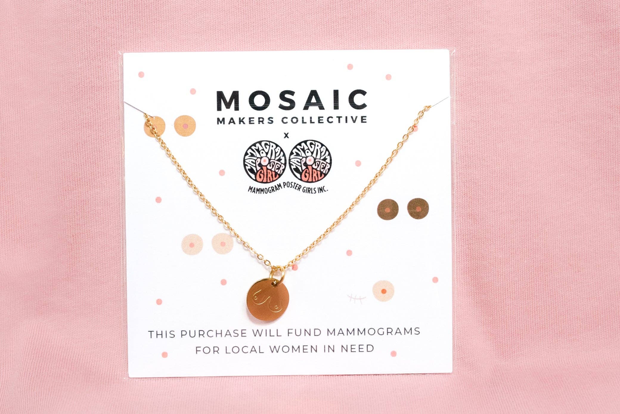 Girl Riot Society by Mosaic Makers Co – wholesale Hänge-/berlockhalsband – "Survivor" Brösthalsband - Grossist4