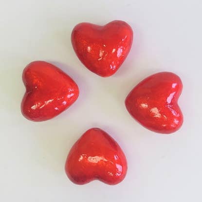 2" Capiz Heart (Red) for wholesale by Dekorasyon Gifts Decor