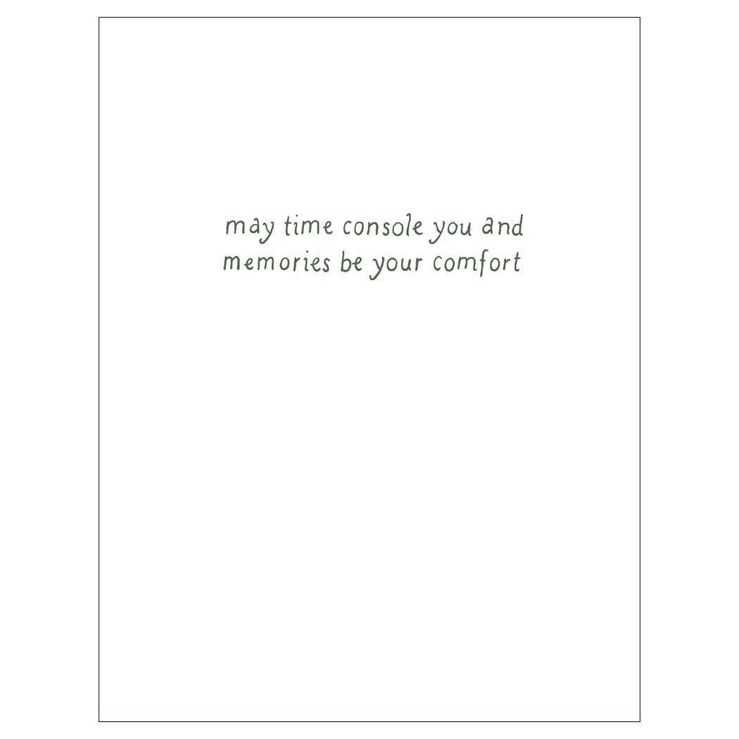 Studio Eleven Papers – Großhandel Beileidskarten – Morgen Wiese Sympathie Karte1