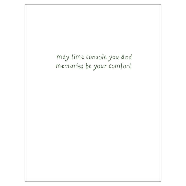 Studio Eleven Papers - Wholesale Sympathy Card - Morning Meadow Sympathy Card1