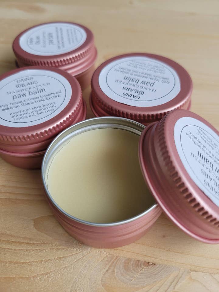 Natural Handmade Dog/Pet Balm/Nose and Paw Protection for wholesale by Cain's Collars