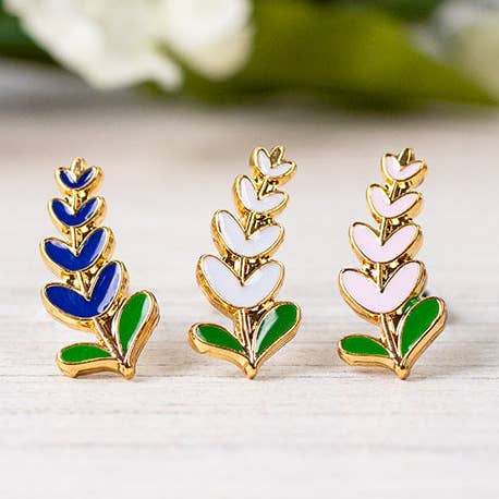 Miss Modi - Wholesale Jewelry Set - Bluebonnet Enamel Earrings/ Bracelet/ Necklace0