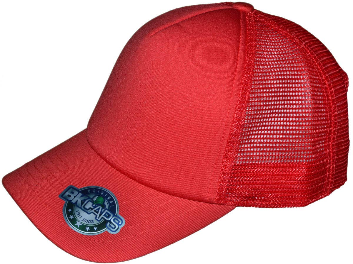 Buck Wholesale - Wholesale Truckerpet - Uniseks - Blanco truckerhoeden met 5 panelen van katoenschuim - BKP PREMIUM Caps10