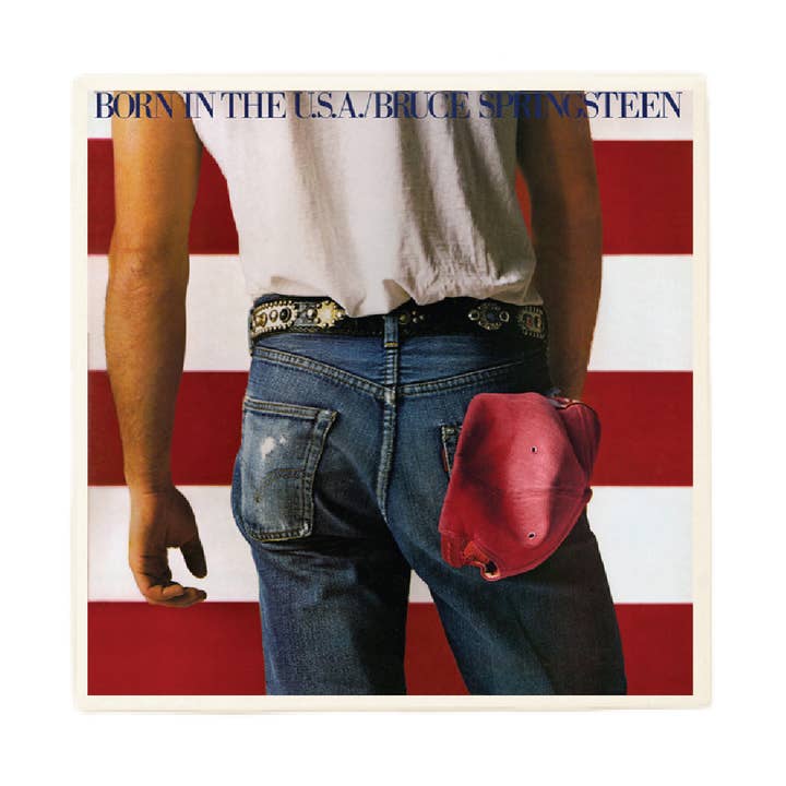 Lucky Mfg. Co. - Wholesale Coasters - Bruce Springsteen Born in the U.S.A. Album Coaster