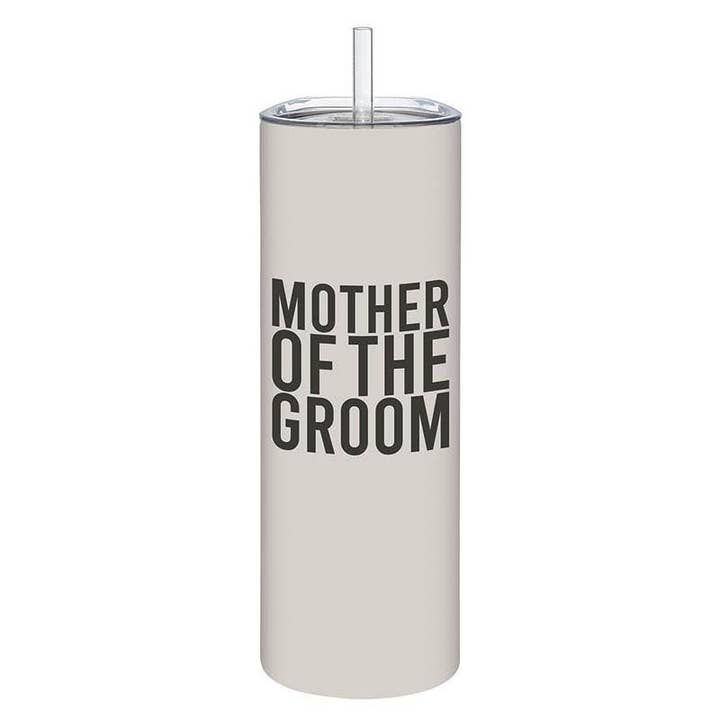 Matte Skinny Tumbler - Mother of the Groom for wholesale by Angle
