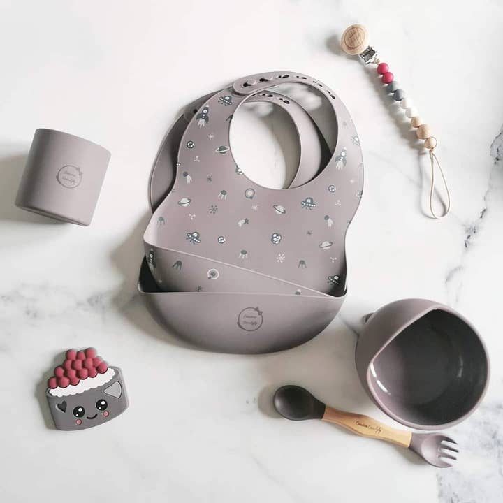 Ensemble avantageux création CocoLyly gris profond pour la vente par Création cocolyly inc.