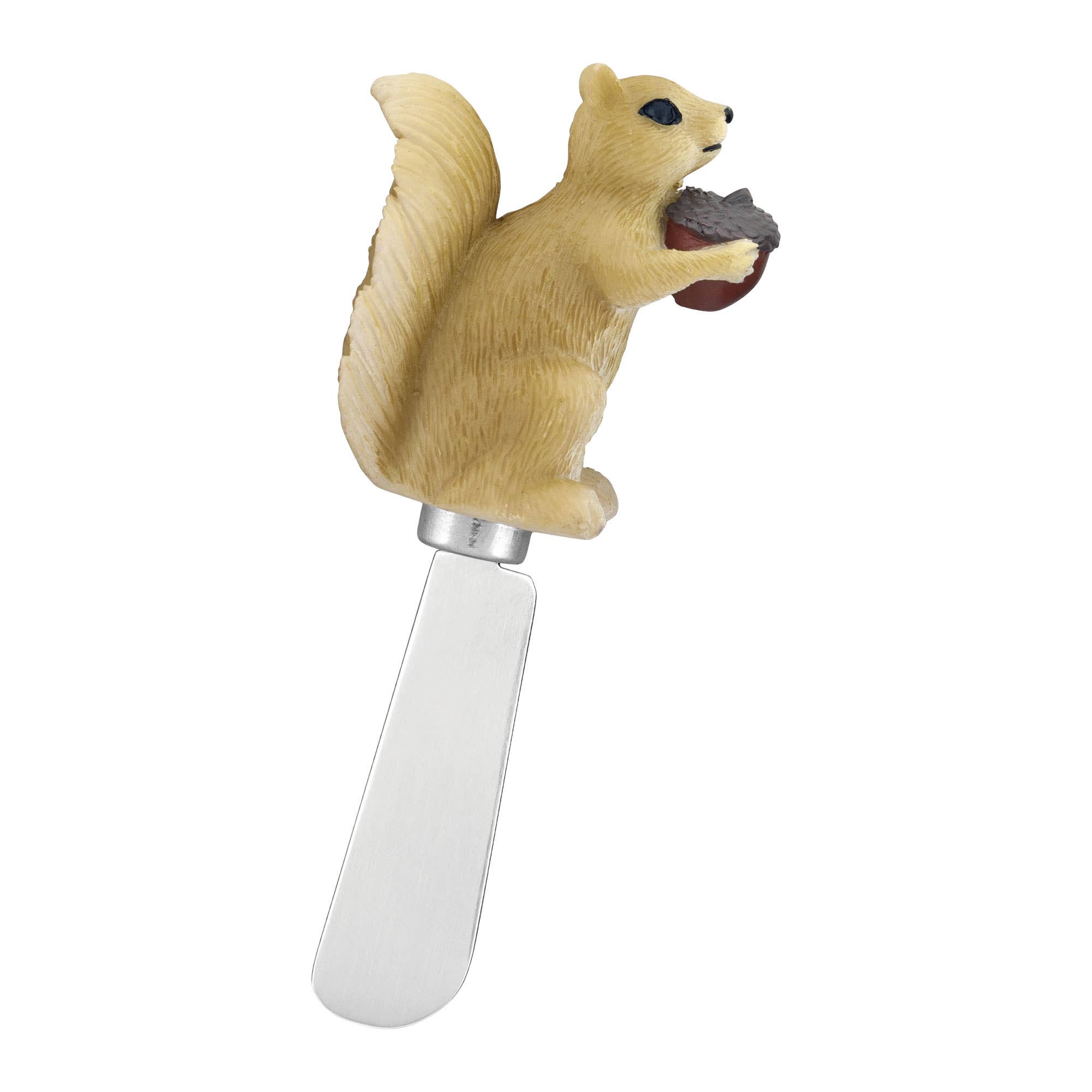 Supreme Housewares - Wholesale Cheese Spreader - Squirrels Polyresin Cheese Spreader4