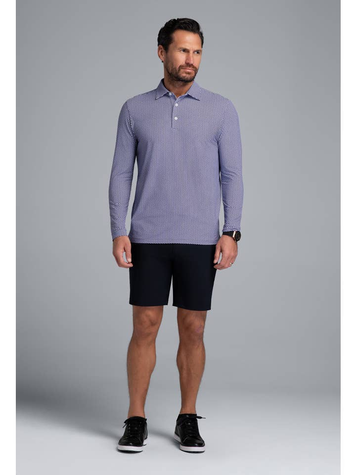 IBKÜL - Wholesale Polo - Men's - Cube Art Long Sleeve Polo20