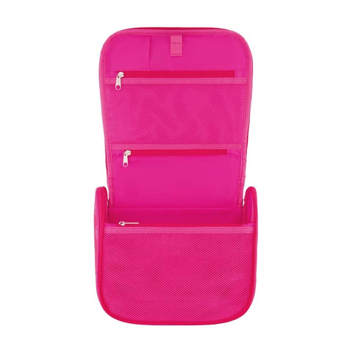 FUL Luggage (Concept One) - Wholesale Makeup/Cosmetic Bag - Barbie™ Cosmetic Bag with All-Over Logo Pattern4