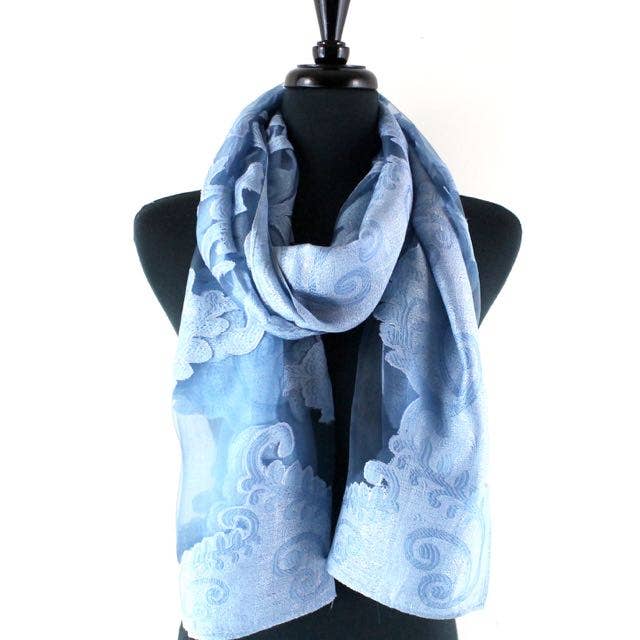 Pretty Persuasions – Großhandel Schal – Damen – JC19020 Durchsichtiger Schal/Schal „Shanghai Night Night“29