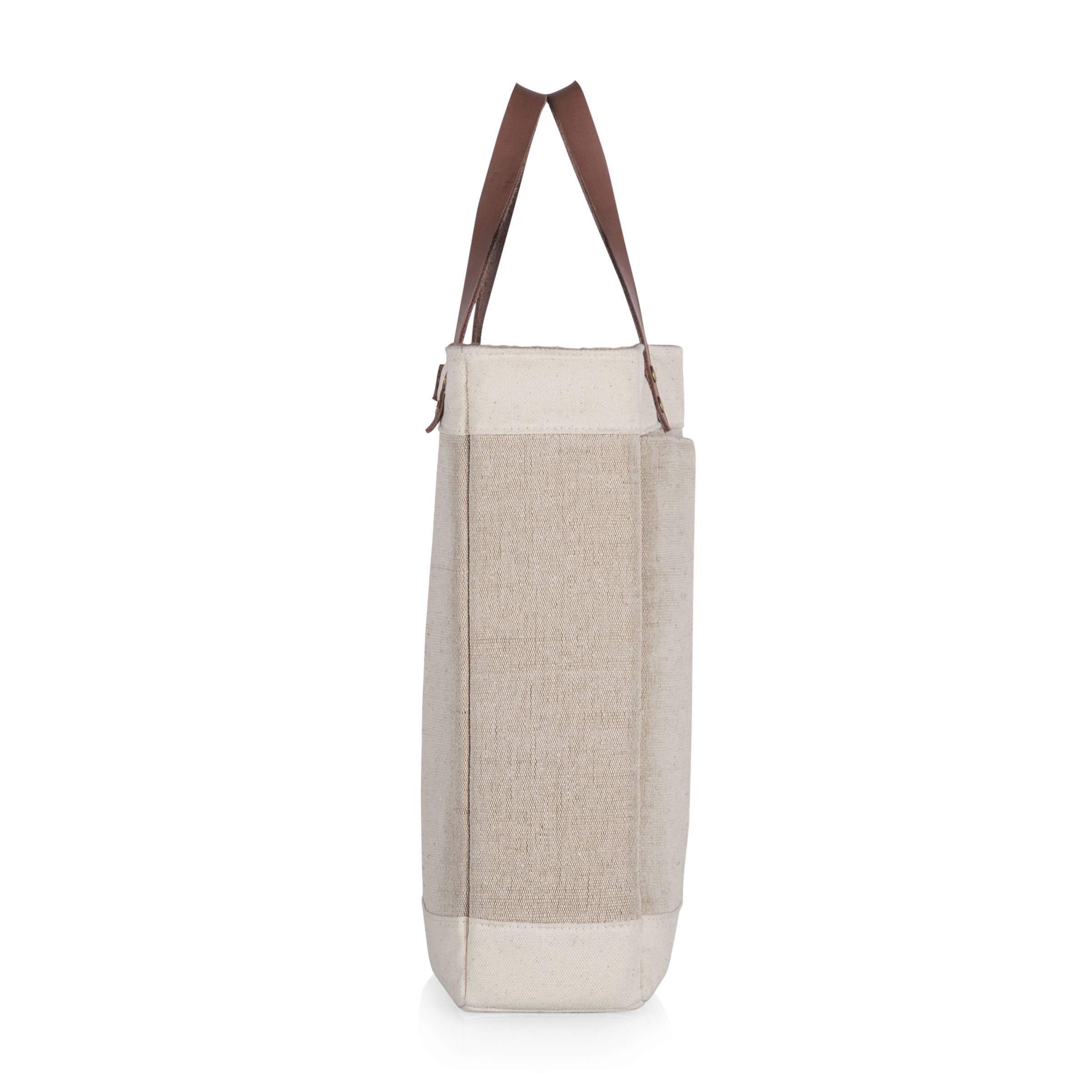 Beige Pinot - Jute 2 Bottle Insulated Wine Bag for wholesale on Faire16