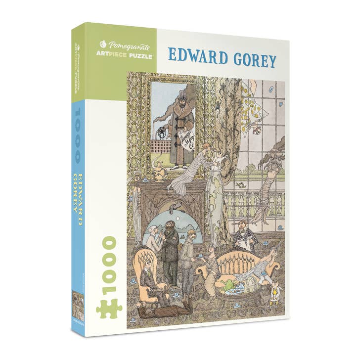 Pomegranate – wholesale Puzzle – Adult – Edward Gorey: Frawgge Mfrg. Co. 1000-piece Jigsaw Puzzle0