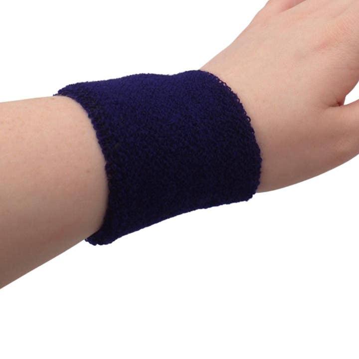Topkids Accessories - Wholesale Wristband - 2pcs Unisex Wrist Sweatbands for Exercise Wristbands, Sweat Bands for Kids & Adults, Tennis & Sports Band for Girls & Men Sweatbands, Colourful Fitness Armbands