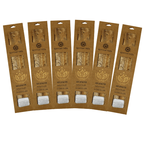Green Tree - Wholesale Incense Holder - Incense Holder Selenite Set 6 pcs0