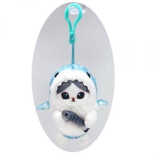 K-Wonderland - Wholesale Keychain - Women's - Mofusand Shark Costume bag charms Key Chain 13cm6